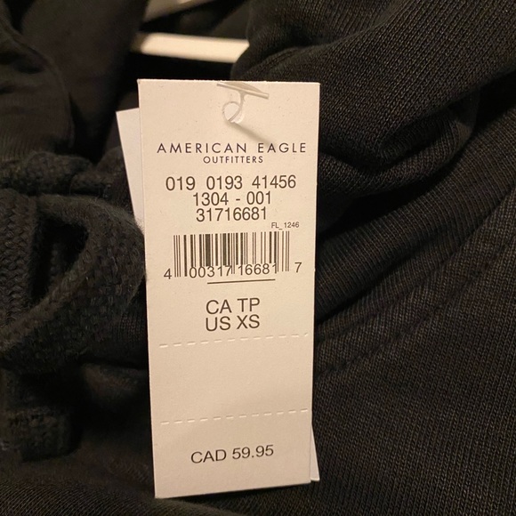 American Eagle Men’s Black Hoodie - Picture 4 of 4